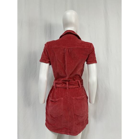 Show Me Your MuMu Red Belted Dress - Picture 3 of 5